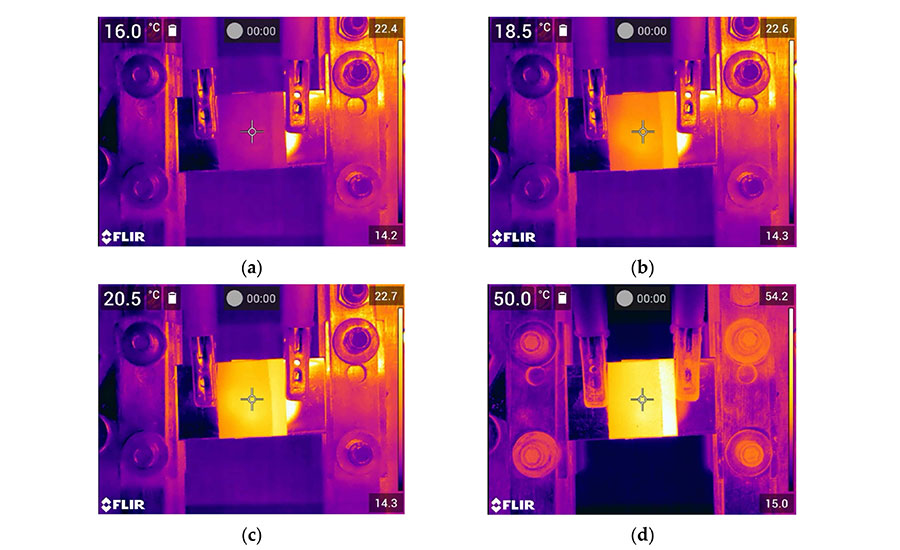 electrical resistance at different temperatures