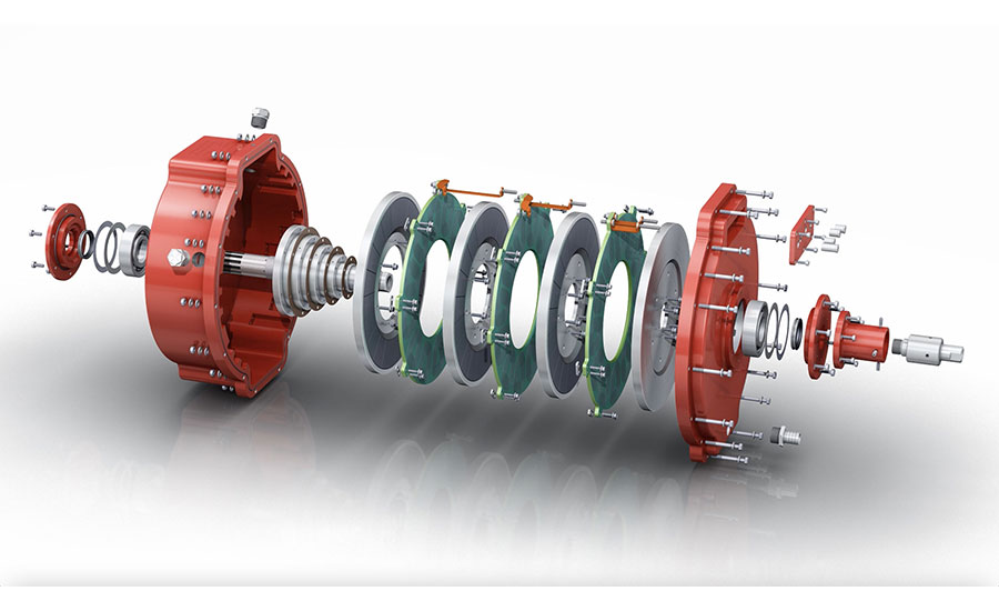 axial flux traction motor