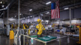 robots deployed on assembly line