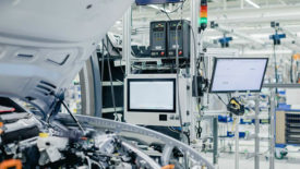 Audi assembly line