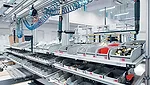 Optimizing parts bin layout