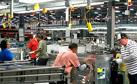 Electrolux assembly line