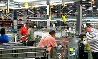 Electrolux assembly line