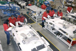 Lear assembly line