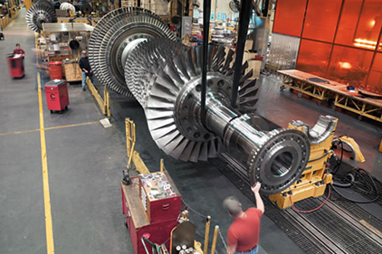 GE turbine manufacturing