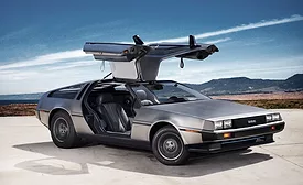 Delorean sports car
