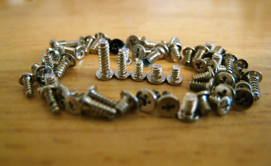 small screws 900