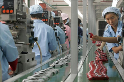 China assembly plant