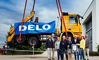 World record DELO adhesive
