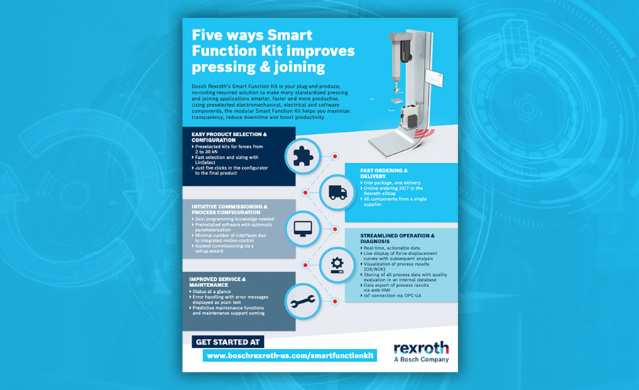 Five Ways to Improve Pressing & Joining With Smart Function Kit 