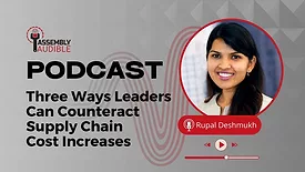 Three Ways Leaders Can Counteract Supply Chain Cost Increases