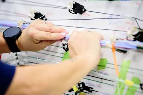 Airbus wiring harness assembly