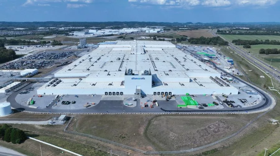 Ultium Cells plant in Spring Hill