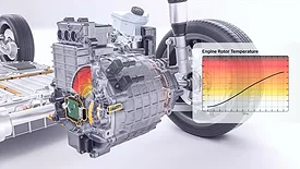 Continental Automotive has developed a sensor that measures the temperature inside permanently excited synchronous motors in electric vehicles.