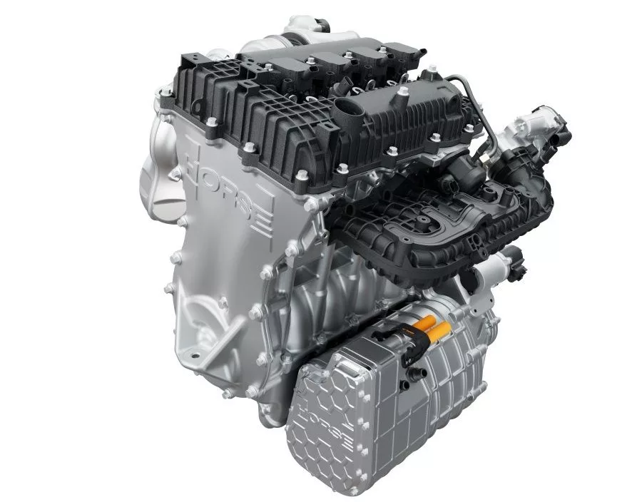Horse hybrid drivetrain