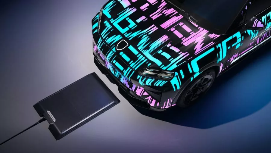 Porsche wireless charging system