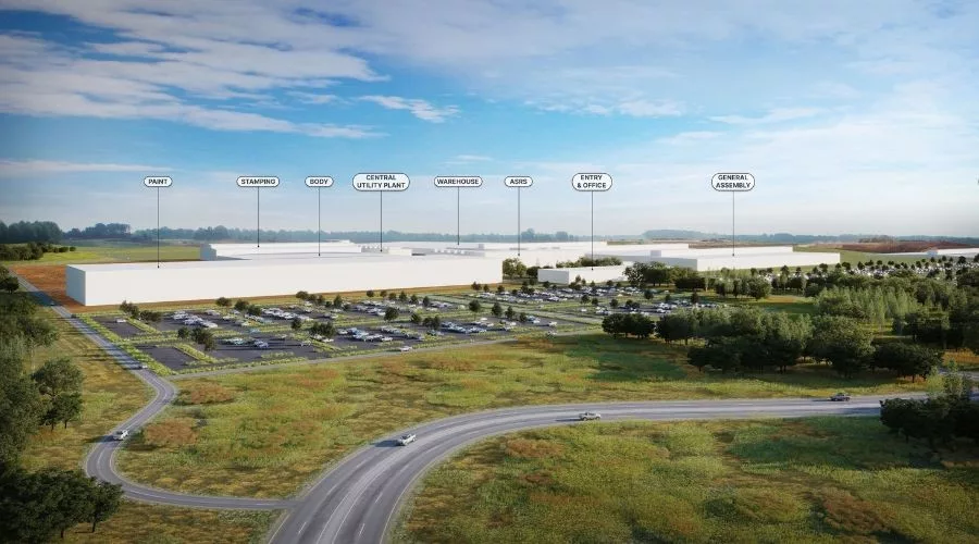 Rivian to break ground in Georgia