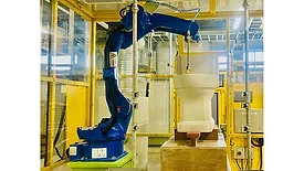 Toto toilet production robot