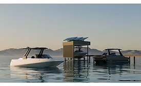 Voltaic Marine is developing a 24-foot-long electric boat with an aluminum hull.