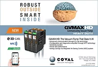 GVMAX HD Communicating Vacuum Pumps from Coval GVMAX HD Communicating Vacuum Pumps from Coval