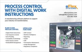 Process Control with Digital Work Instructions Software Platform from eFlex Systems