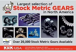 Stock Metric Gears from KHK USA