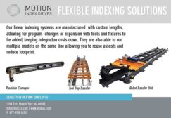 Flexible Indexing Solutions from Motion Index Drives