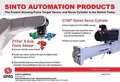Force Torque Sensor and Servo Cylinder from Sinto