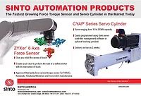 Force Torque Sensor and Servo Cylinder from Sinto