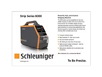 Wire Stripping Machines from Schleuniger Wire Stripping Machines from Schleuniger