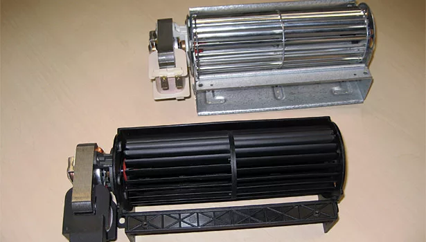 plastic fan metal fan