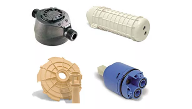 plastic throttle body polyetherimide