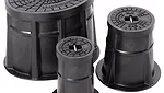 external valves black