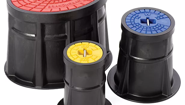 external valves color clips