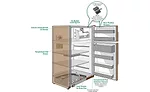 Figure 1. Common locations for sensors in a refrigerator.