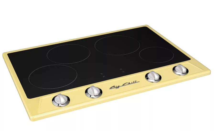 One of Big Chill’s retro induction ranges, in buttercup yellow. Source: BlueStar