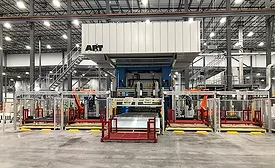 press hardening line