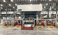 press hardening line