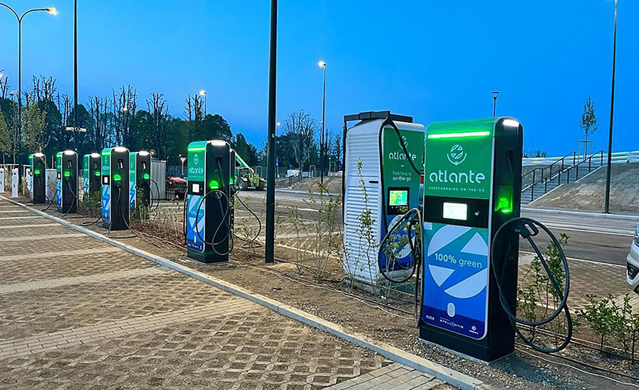 public EV charging stations