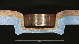clinching aluminum and copper