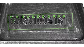 optical character recognition on DPM codes