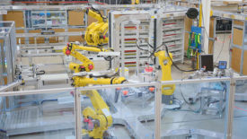 automated battery production at Lion Electric