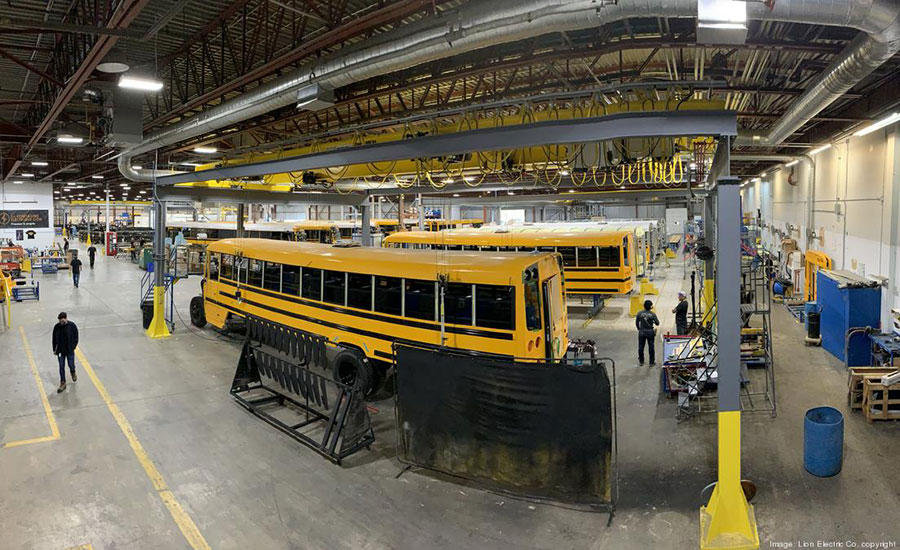 electric bus manufacturing