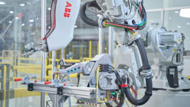 robot in an assembly plant