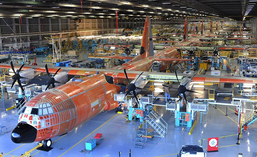 Lockheed Martin’s factory in Marietta, GA