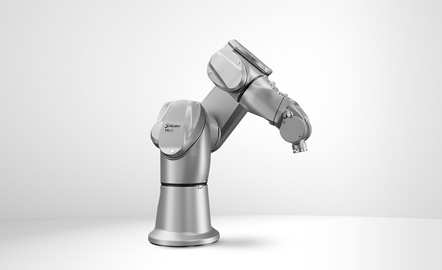Stäubli's TX2-40 Stericlean+ six-axis robot for sterile conditions