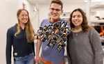 undergrads working on capstone projects
