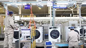 Haier Group’s assembly plant in Hefei, China