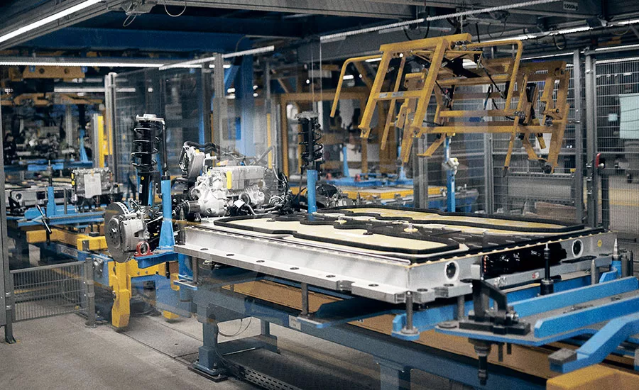 battery pack assembly facility