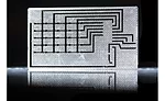 electrodes printed inside of a plastic material